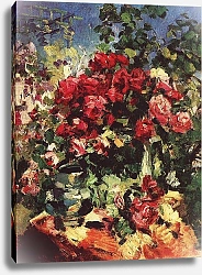 Постер Коровин Константин Розы. 1917