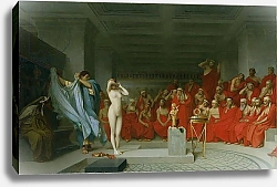 Постер Жером Жан Леон Phryne Before the Jury, 1861