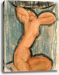 Постер Модильяни Амедео (Amedeo Modigliani) Caryatid, 1911
