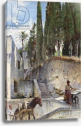 Постер Лонгсдейл Уильям The Backstreets of Naples, 1891