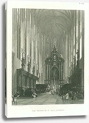 Постер The Church of St.Paul, Antwerp 1