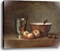 Постер Шарден Жан-Батист The Silver Goblet, c.1768
