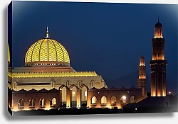 Постер Оман. Мечеть
