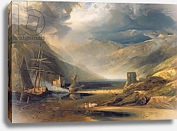 Постер Филдинг Энтони A Storm Passing Off on the Coast of Merionethshire, 1818