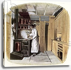 Постер Картины Royal Russian railway, 1864: kitchen