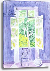 Постер Хьюго Мари (совр) Cedars Through the Window, 1987