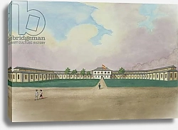Постер Лозано Хосе The New Cigar Factory in Meisic, from 'The Flebus Album of Views In and Around Manila', c.1845