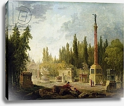 Постер Робер Юбер The Garden of the Musee des Monuments Francais, 1795-1808