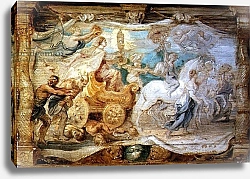 Постер Рубенс Петер (Pieter Paul Rubens) The Triumph of the Eucharist over Ignorance and Blindness, c.1625-26