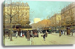 Постер Гальен Евген Boulevard Haussmann, in Paris