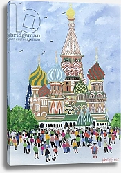 Постер Джоел Джуди St. Basil's Cathedral, Red Square, 1995