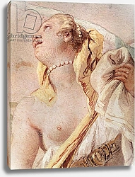 Постер Тьеполо Джованни Rinaldo Abandoning Armida, detail of Armida, from 'Gerusalemme Liberata' by Torquato Tasso, 1757