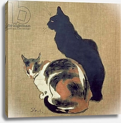 Постер Стейнлен Теофиль Two Cats, 1894 1