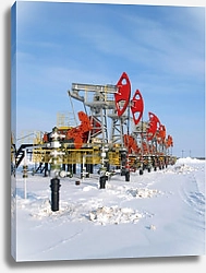 Постер Нефтяное месторождение