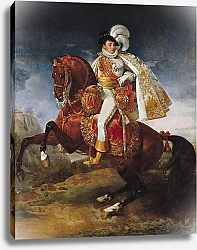 Постер Грос Барон Equestrian Portrait of Jerome Bonaparte 1808