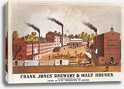 Постер Неизвестен Frank Jones brewery  malt houses, Portsmouth, N.H.