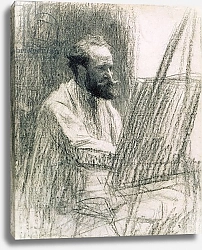 Постер Лермит Леон Portrait of Edouard Manet at his Easel