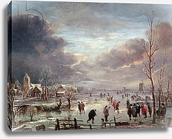 Постер Ниер Арт Landscape in Winter
