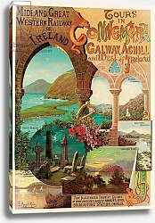 Постер Хьюго Алесси Tours in Connemara, Midland Great Western Railway of Ireland
