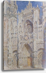 Постер Моне Клод (Claude Monet) Rouen Cathedral: The Portal, 1894