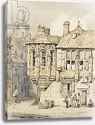Постер Праут Самуэль Street Scene in Rouen