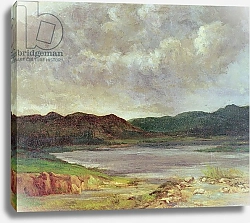 Постер Курбе Гюстав (Gustave Courbet) The Black Lake, 1872
