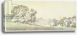 Постер Тернер Уильям (William Turner) A three storied Georgian house in a park, c.1795
