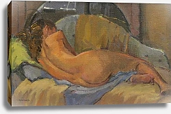 Постер Маклаурин Пэт (совр) Nude on chaise longue, 2009