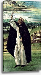 Постер Боттичелли Сандро (Sandro Botticelli) St. Dominic, c.1498-1505