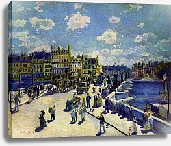 Постер Ренуар Пьер (Pierre-Auguste Renoir) Новый Мост