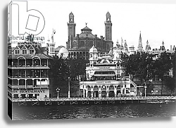 Постер Неизвестен Pavilions along the river, Universal Exhibition of 1900, 1900