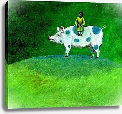 Постер Садбери Джиджи (совр) My Blue-spotted Pig Took Me Home, 2003