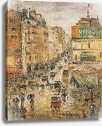 Постер Лоизеу Густав Rue de Clignancourt, Paris, c.1924