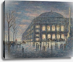 Постер Люс Максимильен Paris, la place du Théâtre du Châtelet
