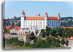 Постер Словакия, Братислава. Братиславский замок
