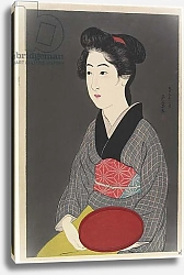 Постер Хасигути Гоё Woman Holding a Tray, 1920
