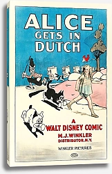 Постер Неизвестен Alice Gets in Dutch