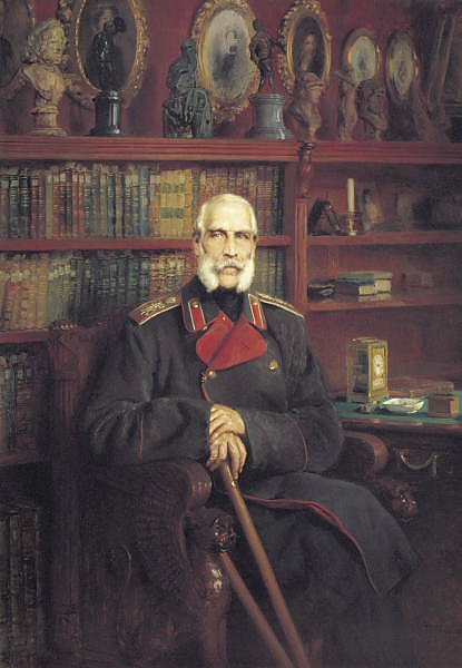 Портрет графа Сергея Георгиевича Строганова. 1882