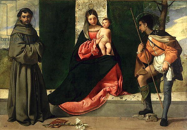 Virgin and Child with St. Anthony of Padua and St. Rocco