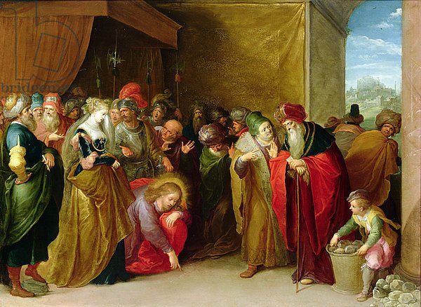 Christ and the Woman Taken in Adultery 1