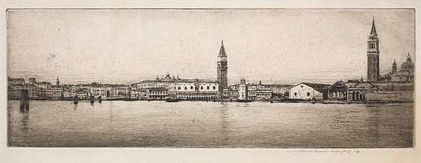 Постер Менпес Мортимер St. Mark’s Basin, Venice