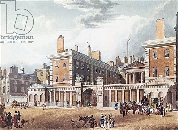 View of the Admiralty, 1818