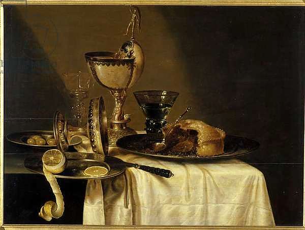 Still life with Nautilus Goblet, 1642