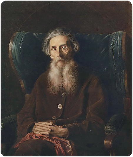 Портрет писателя Владимира Ивановича Даля. 1872