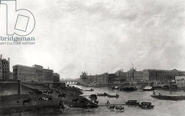 View of Paris from the Pont-Neuf, c.1800