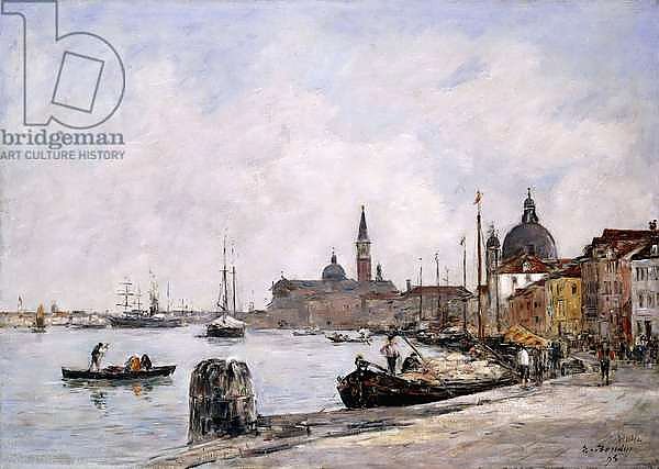 The Quay on Giudecca, Venice, 1895