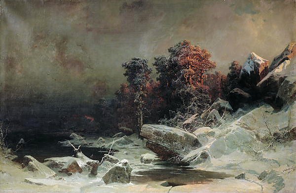 Зимний вечер. 1866