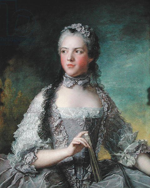 Portrait of Adelaide de France with a Fan, 1749
