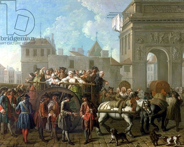 Transport of Prostitutes to the Salpetriere, c.1760-70