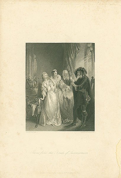 Scene from the Bride of Lammermoor 1